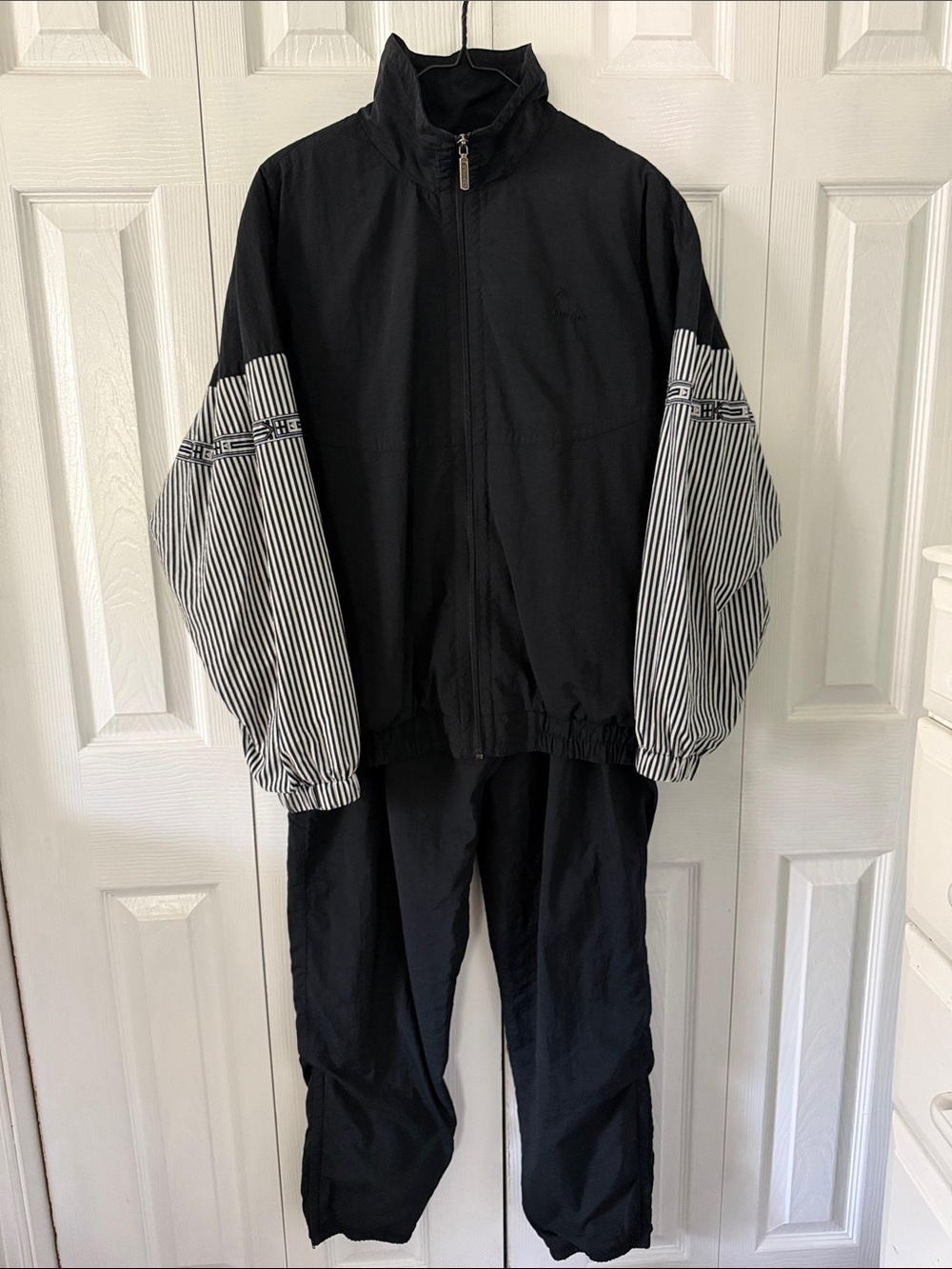 Vintage 80s 90s HEAD Sportswear Tracksuit Jacket & Pants Set Sz M